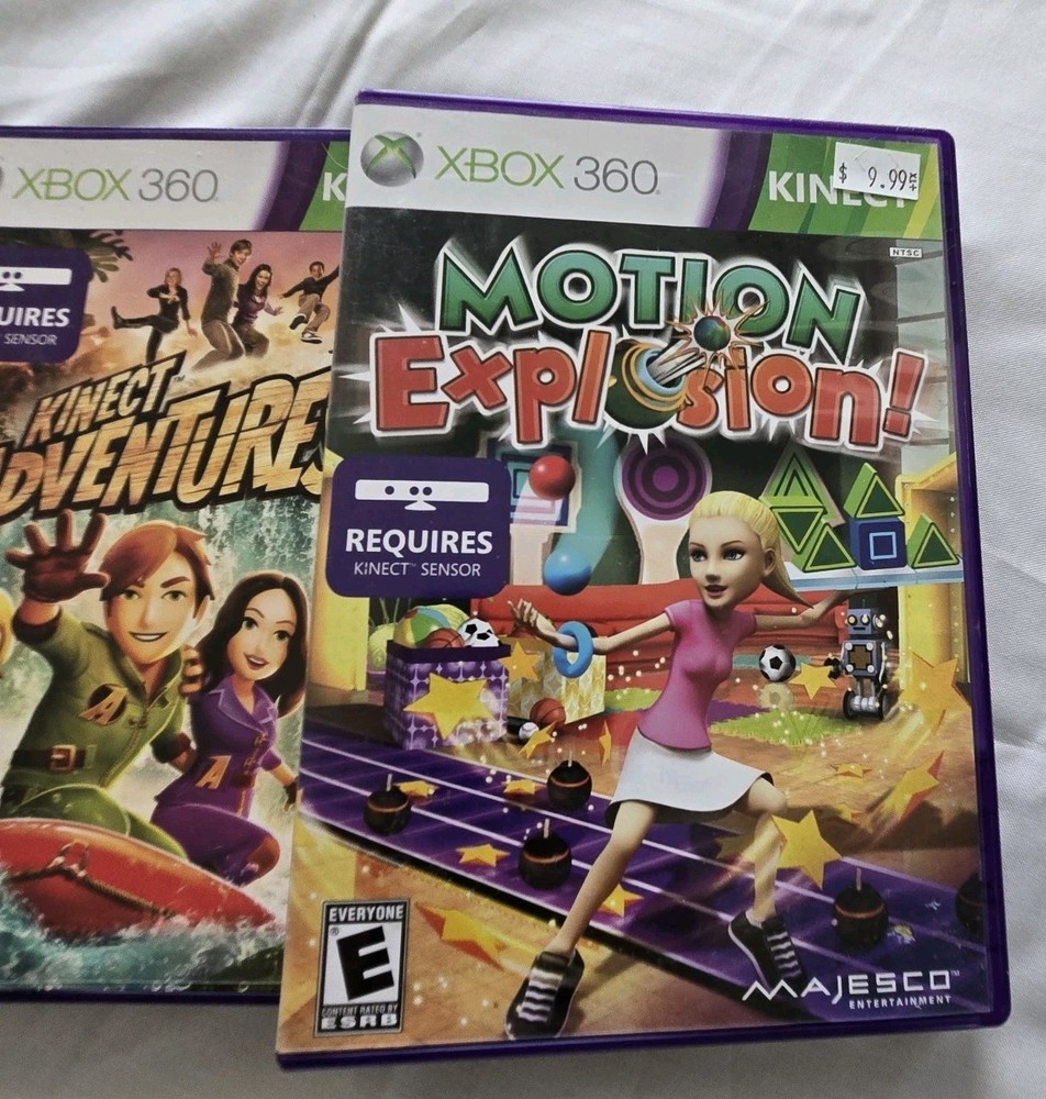 Xbox 360 Bundle Kinect Adventures & Motion Explosion Kinect