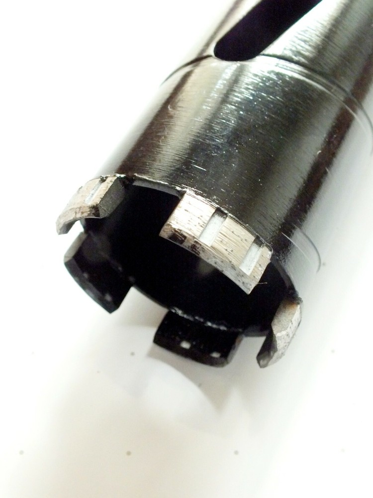 TechDiamondTools Laser Welded Stone Core Drill Bit 2-1/4 inch, 11" Long