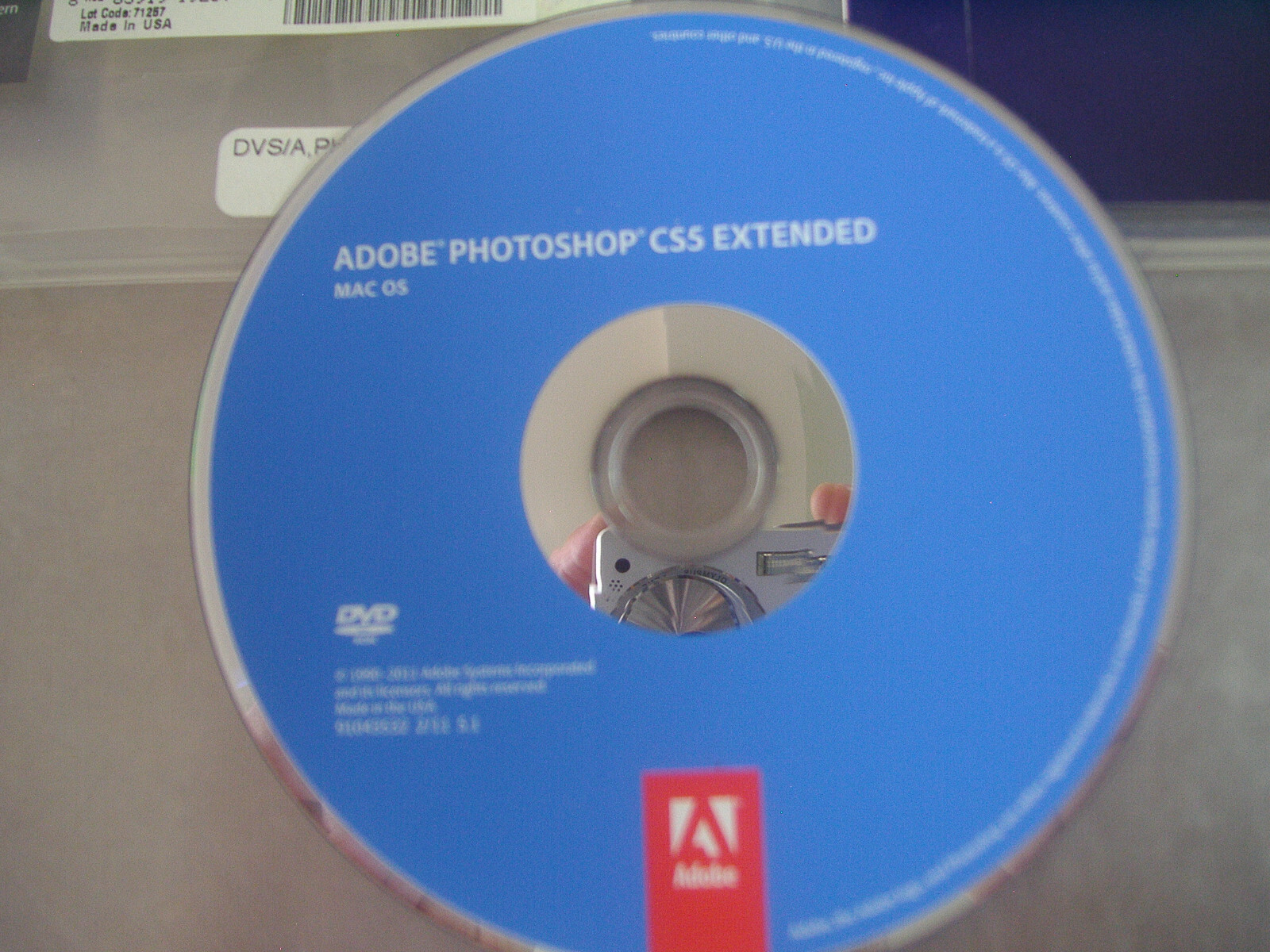 Adobe Photoshop CS5 Extended For MAC Full Retail DVD Version