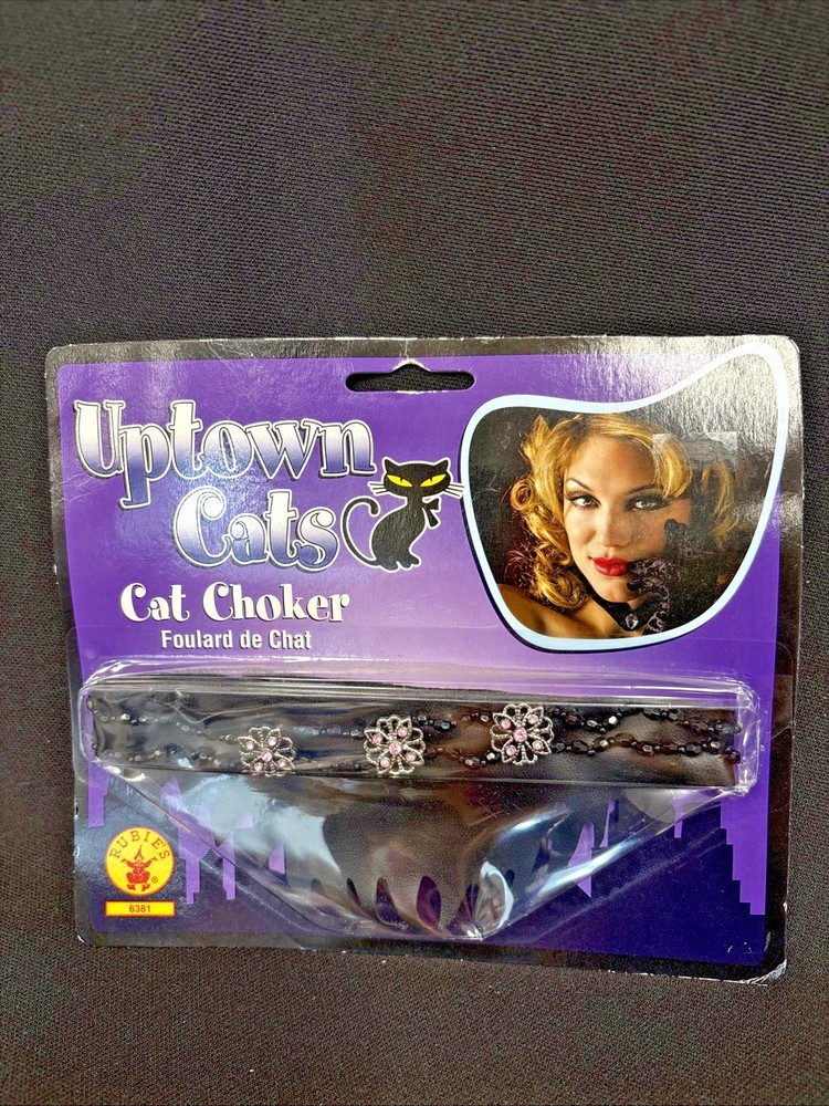 Uptown Cat Choker Halloween Accessory