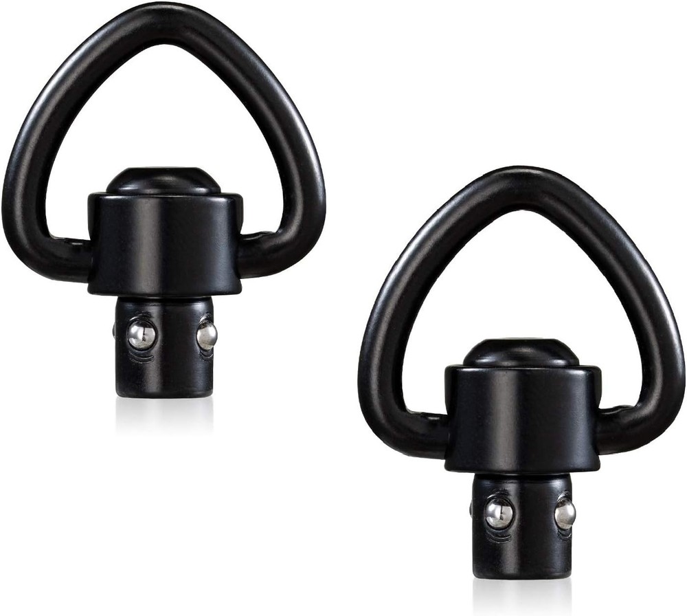 Durable 2-Piece Two Point Sling Mounts - Triangular Design for Maximum Control