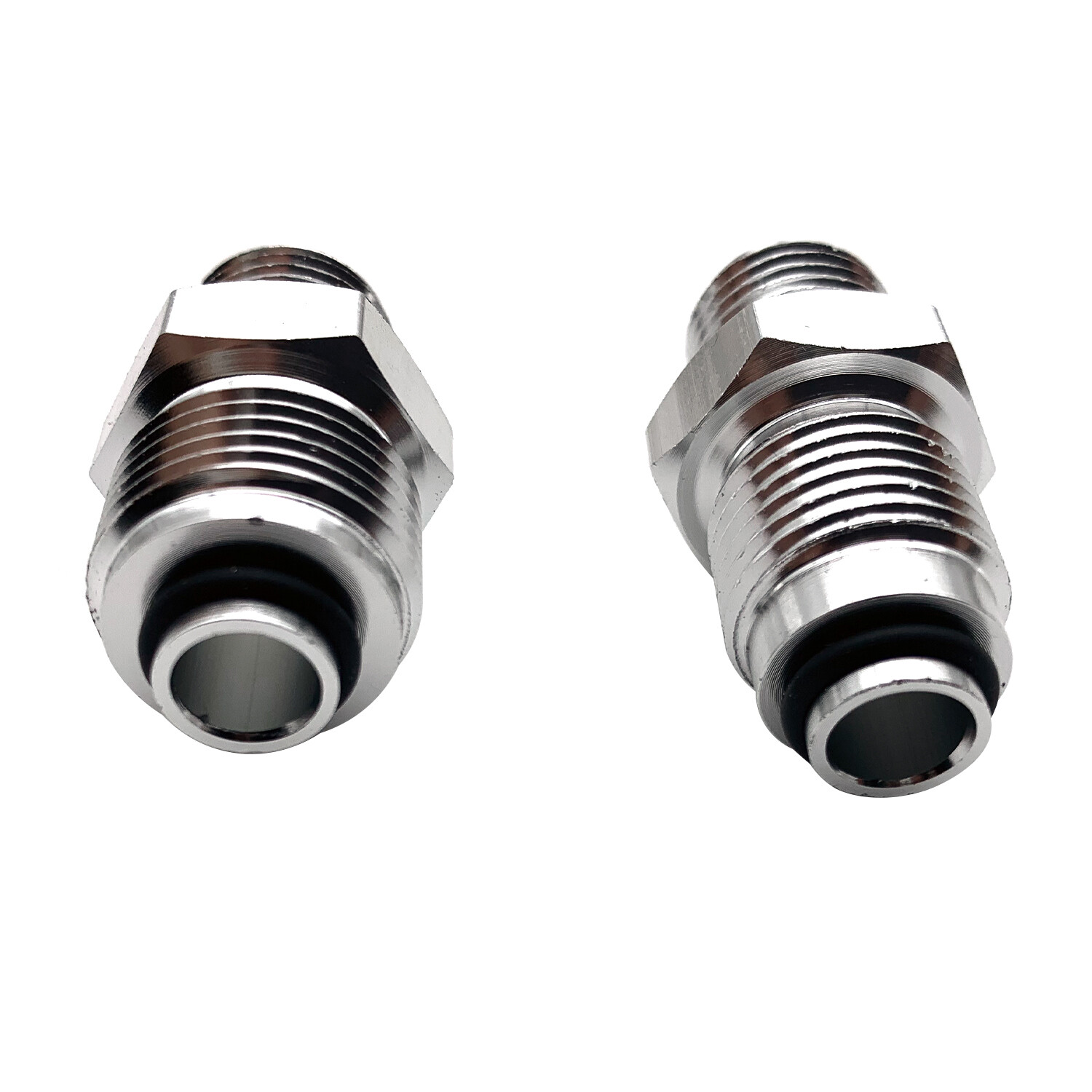 6AN POWER STEERING FITTING 16MM 1.5 AND 18MM 1.5 FOR GM HYDRO BOOST PUMP & RACK