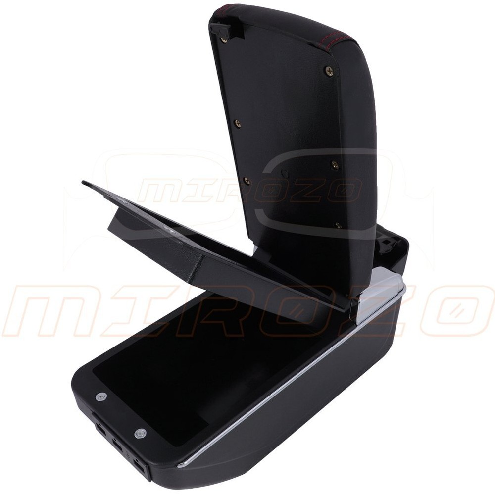 For Nissan Juke 2010-2015 Front Leather Console Container Armrest Storage Box