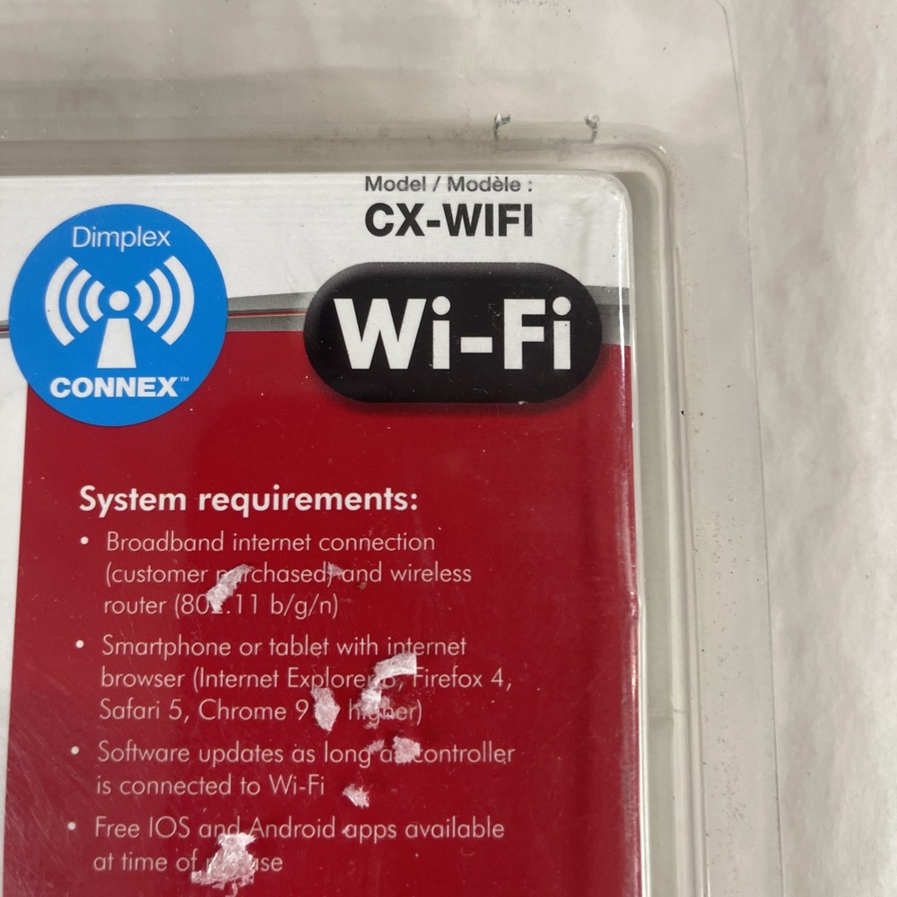 Dimplex Multi Zone Programmable Connex Controller Thermostat CX-WIFI