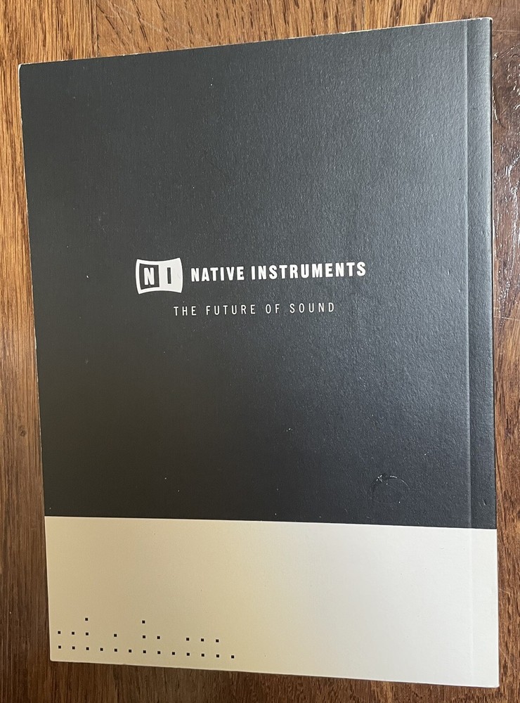 Native Instruments Komplete 8 Setup Guide Only