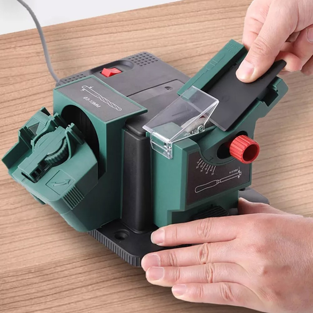 220V Multifunctional Electric Drill Bit Sharpener Bench Mounting Sharpening