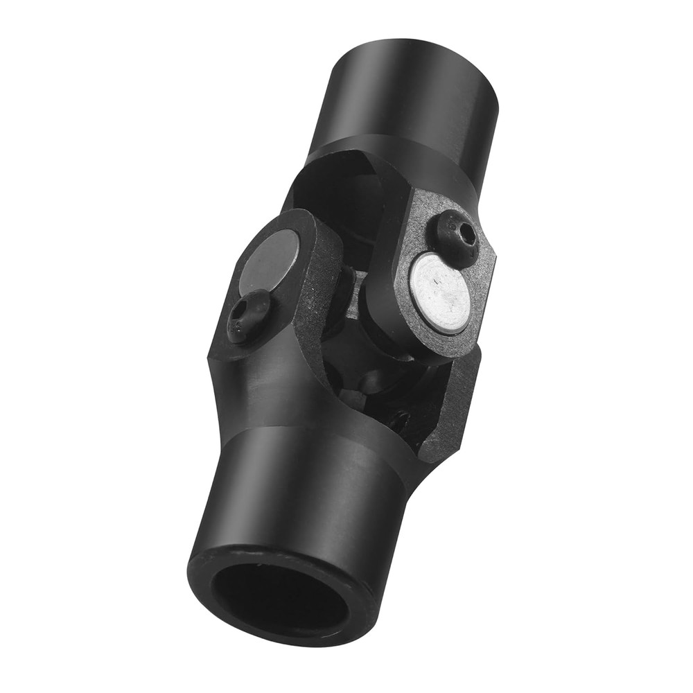 3/4" round X 3/4" Smooth round Steering Universal Joint Black 96Mm Single U-Join