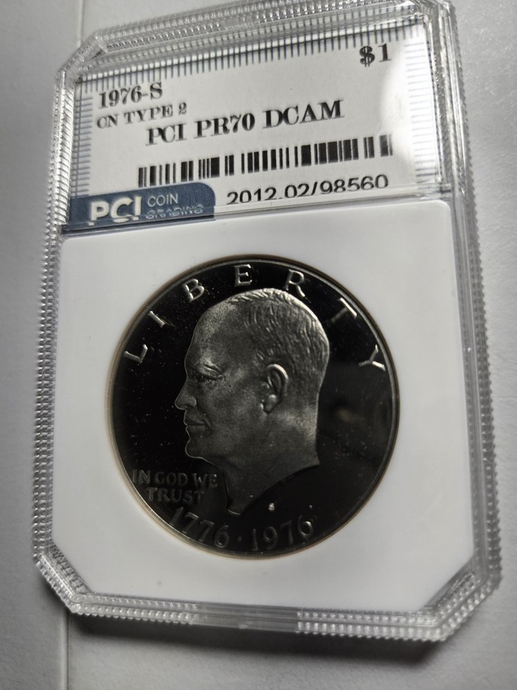 1976s CN Type 2 Eisenhower Dollar DCAM