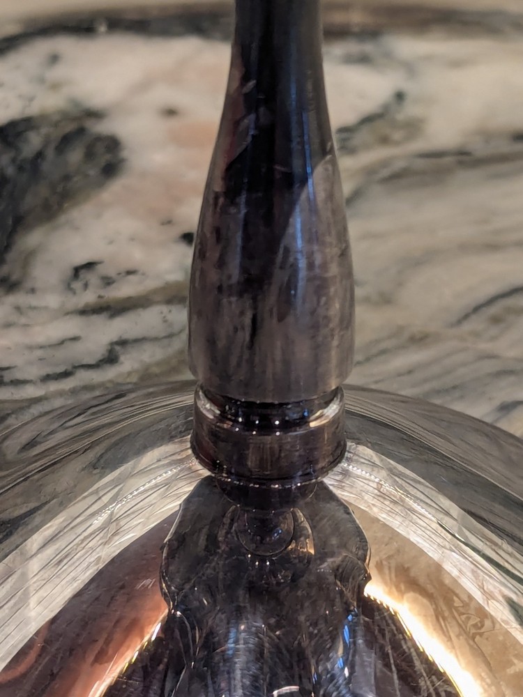 Chippendale International Silver Compote Pedestal Bowl Signed c1930's