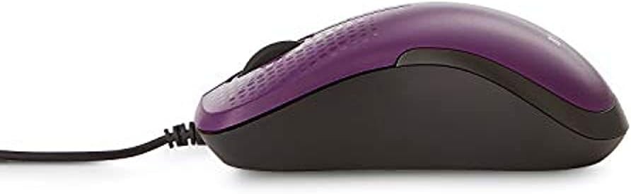 Corded optical computer mouse for home and office