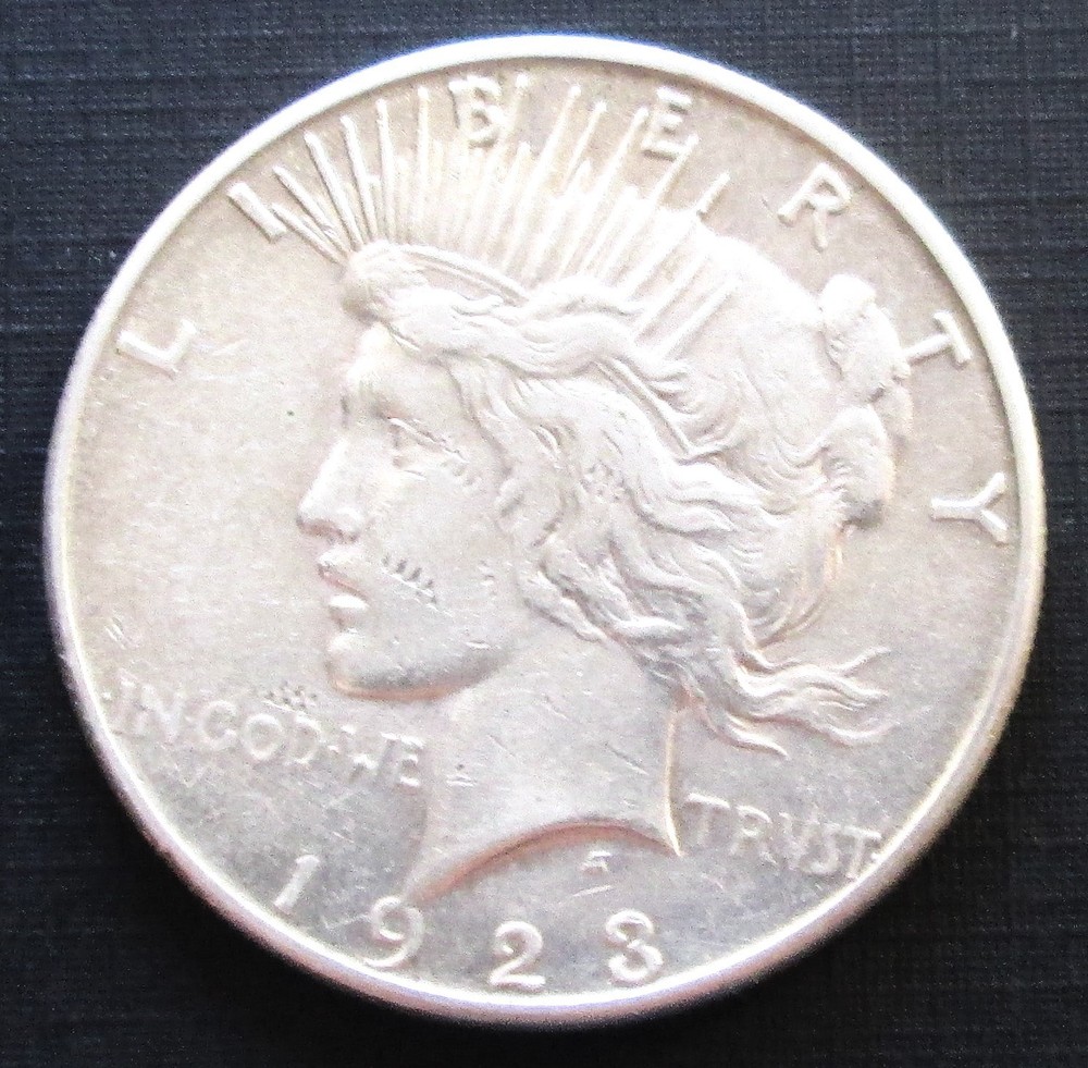 1923S Peace Dollar