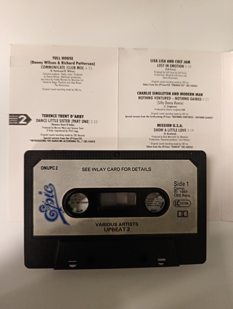 Up Beat 2 - Cassette Tape Comp 1987