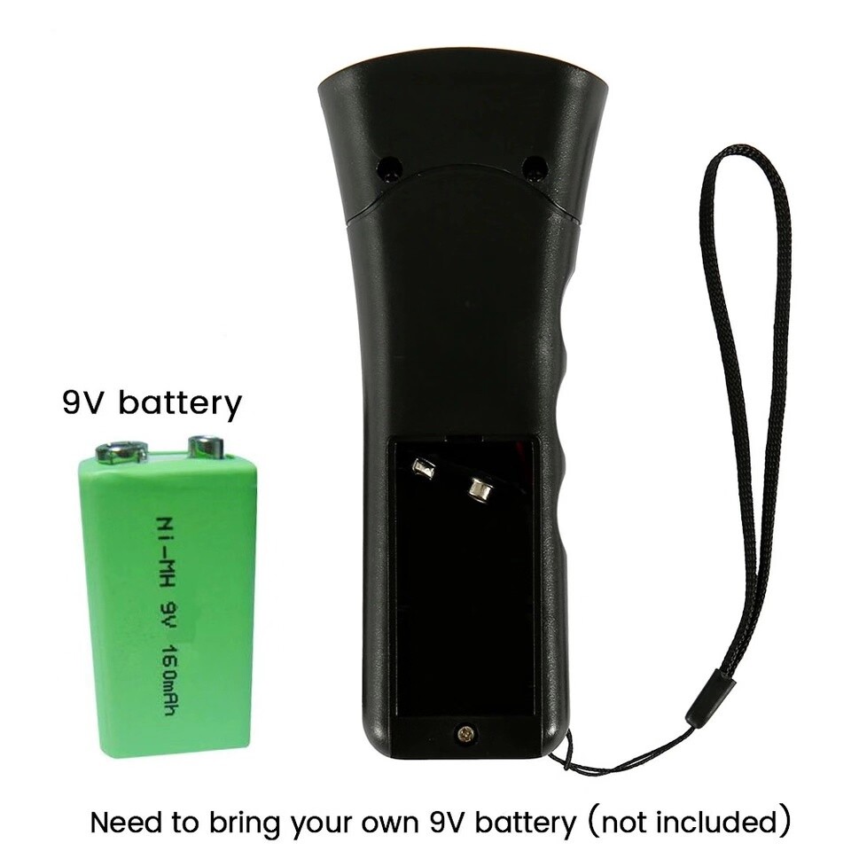 Ultrasonic Anti Dog Barking Trainer LED Light Gentle Chaser Petgentle Sonics