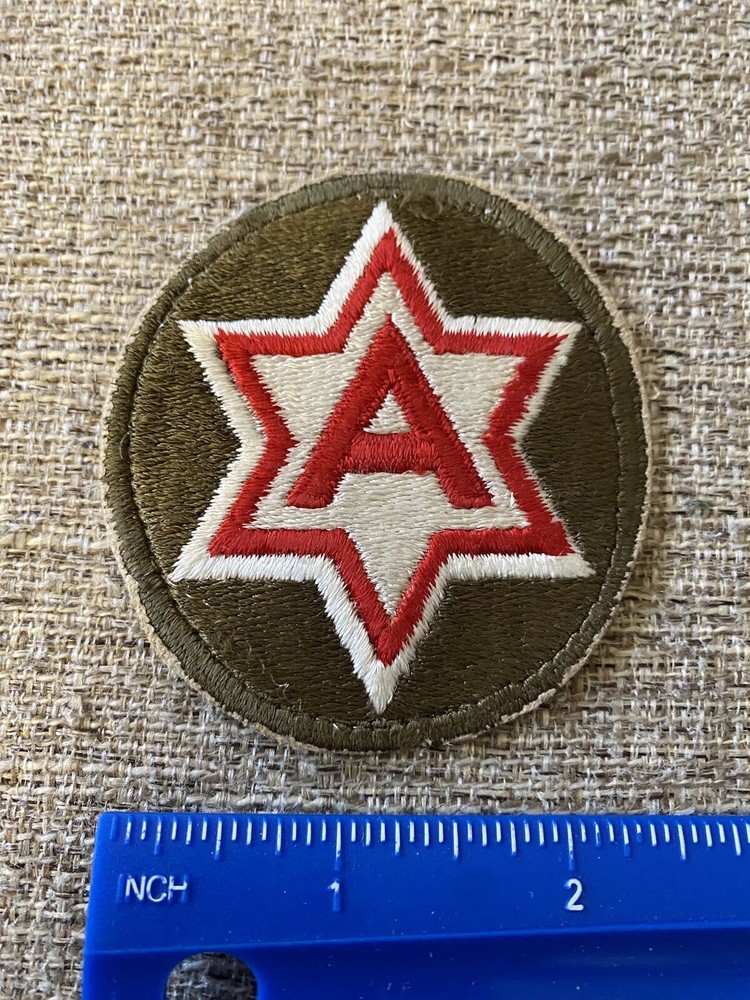 US Army 6th Army A Patch INV4483