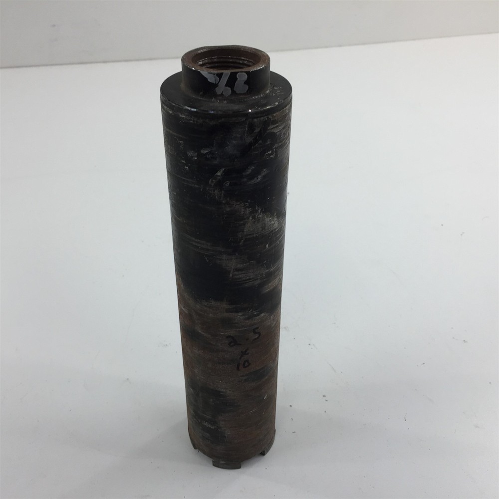 Diamond Core Drill Bit 2-1/2" Diameter 10" Long BB445885