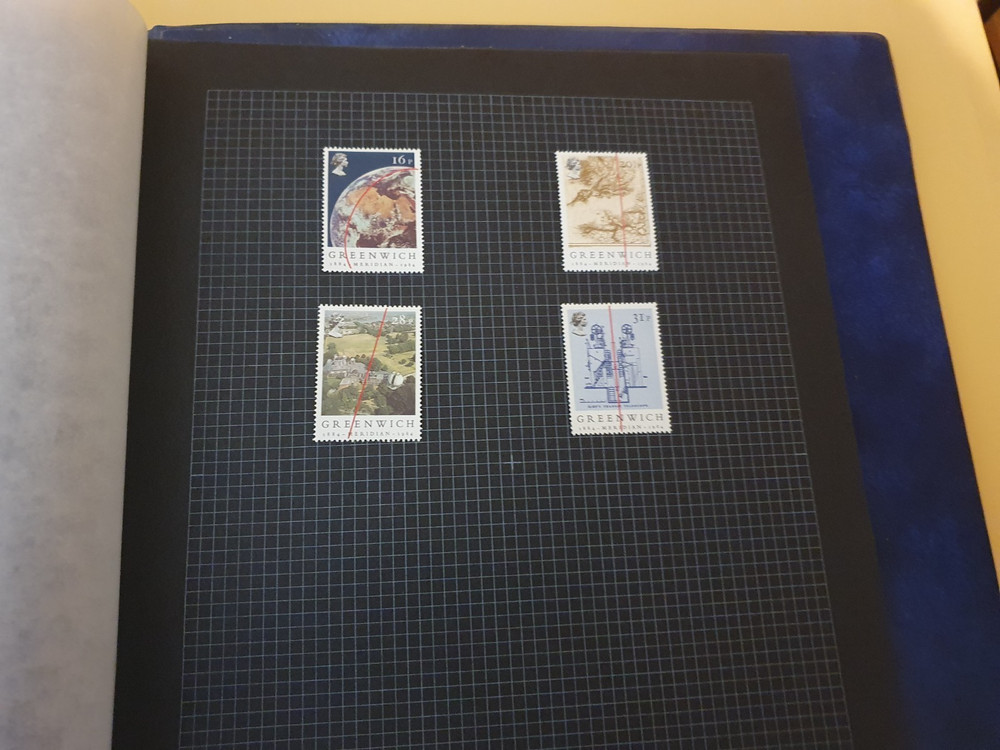 LANCASTER ROSE STAMP ALBUM CONTAINING APPROX 50 MINT GB COMMEMORATIVE SETS #3240