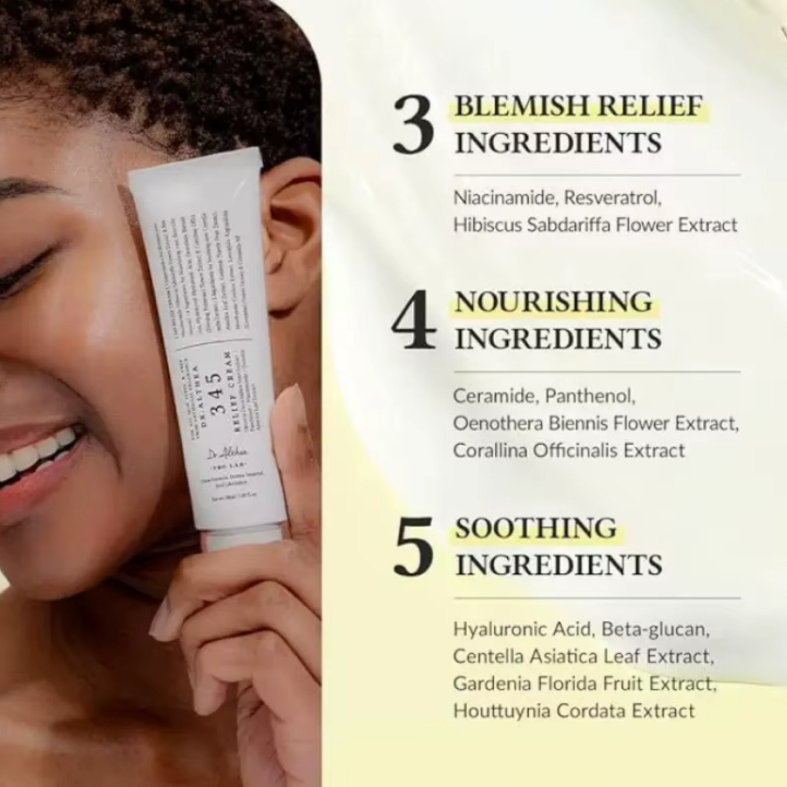 [2 PACK] Dr. Althea 345 Relief Daily Face Moisturizer Cream 50ml 1.69 fl oz