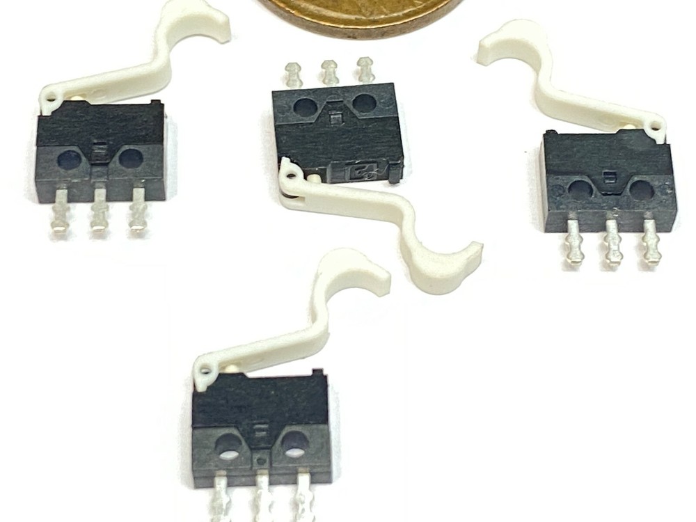 4 Pieces MX-1210 NC NO Microswitch Reset mini small Micro Limit Switch Lever A6