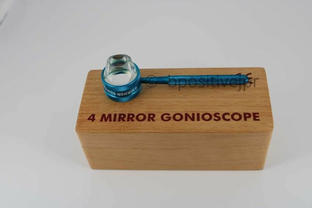 4 Mirror Gonioscope Lenses Ophthalmology