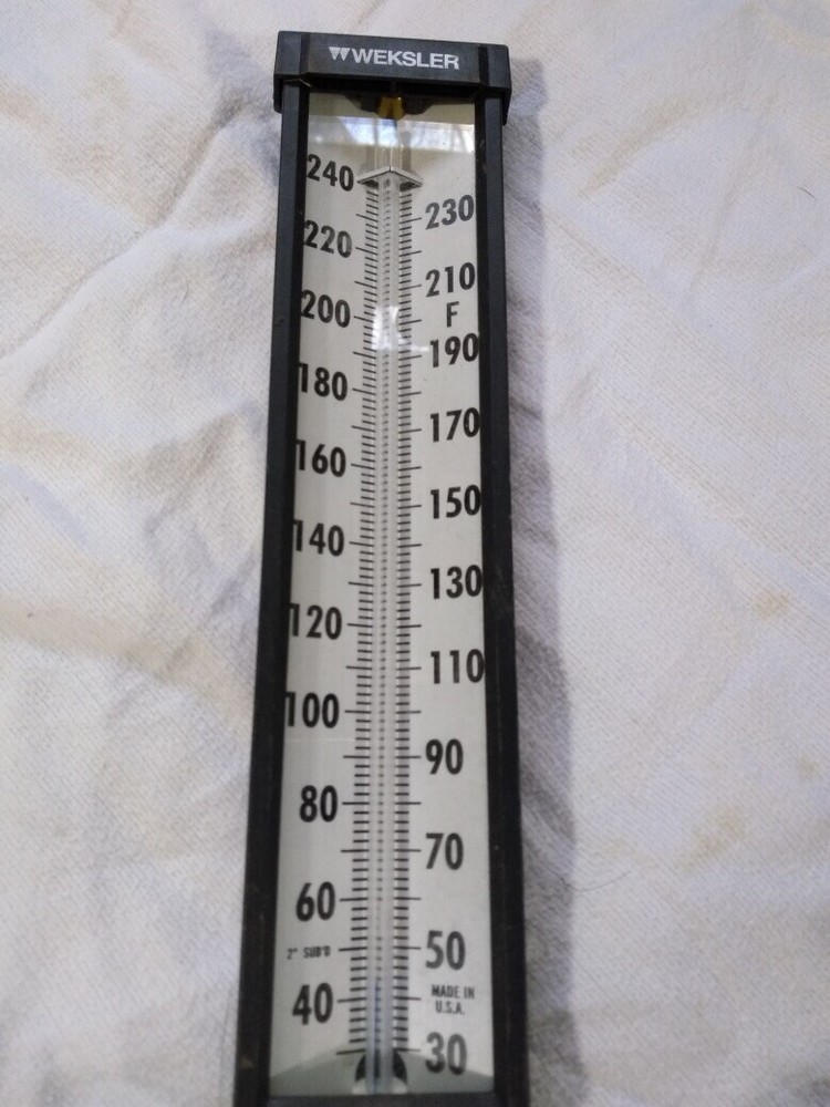 WEKSLER THERMOMETER TEMPERATURE GAUGE