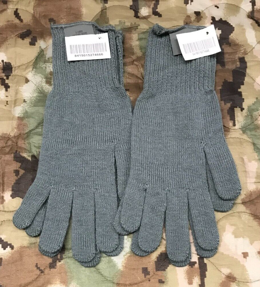 Glove Inserts Wool USGI X Large Foliage Green New 2 Pair