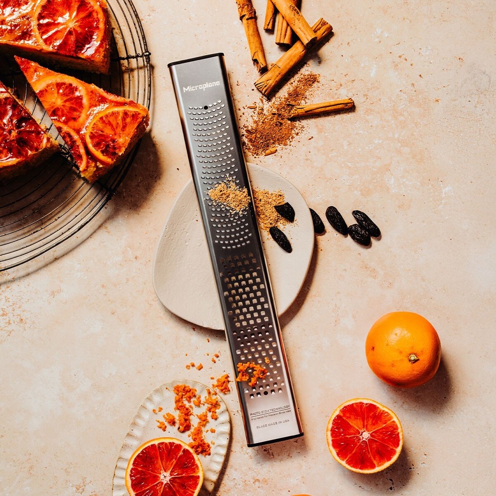 Microplane Dual Blade Zester & Coarse Grater - Premium Kitchen Tool