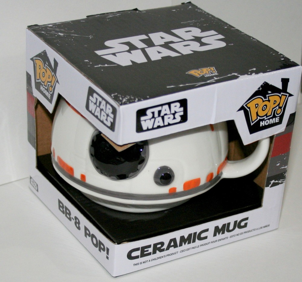 POP! Star Wars BB-8 Droid Ceramic Coffee Mug Cup Box New 2016