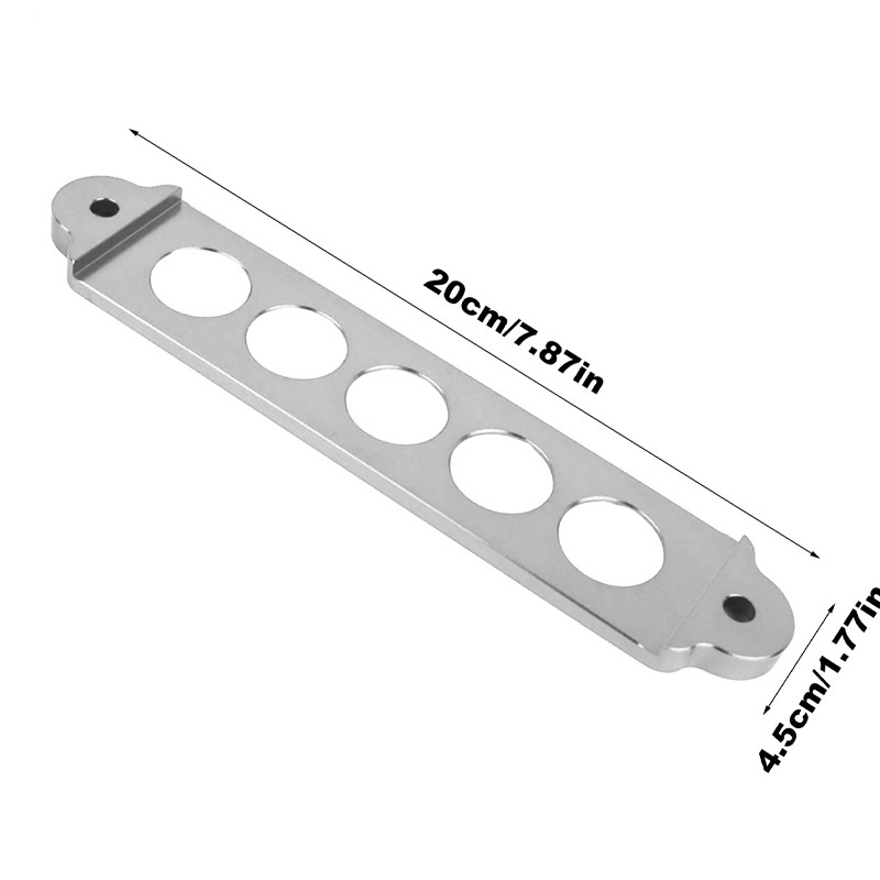 New Aluminum Car Battery Hold Down Tie Down Mount Bracket Car Battery Holder