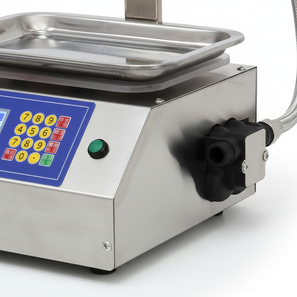 Automatic Digital Liquid Filling Machine for Bottles, 10-5000 g Capacity
