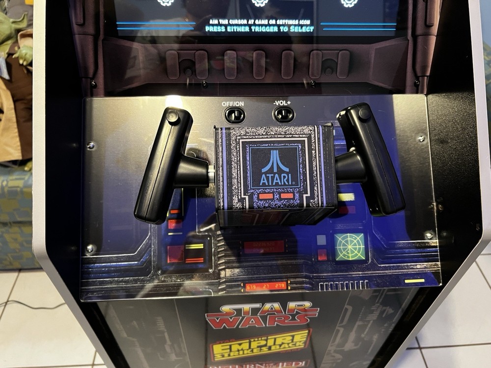 Arcade 1up Star Wars Arcade Cabinet Nice Working 100% Tested Atari Game