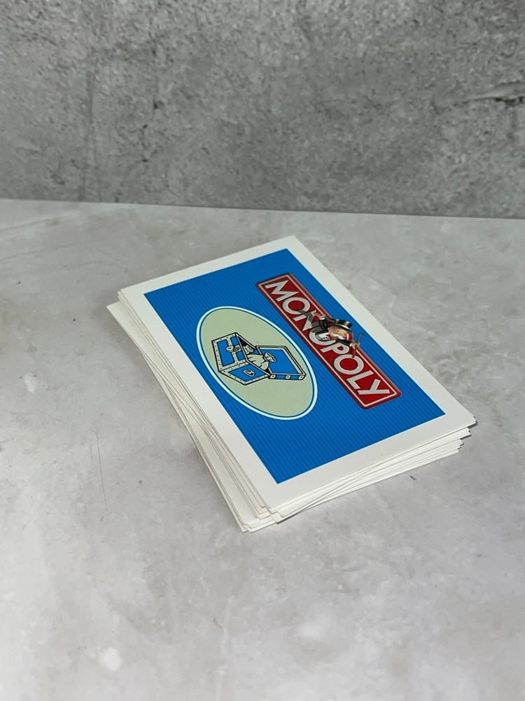 2002 Waddingtons Monopoly - Replacement Community Chest cards