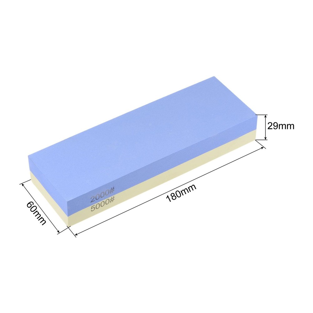 Stone sharpening 2000/5000 grain 2 side combination dimension 180x60x29mm