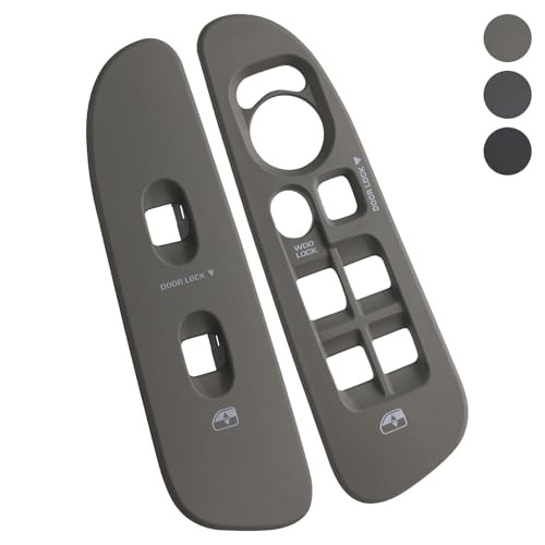 Door Window Switch Bezel,Front Driver and Passenger Side Left and Right Taupe