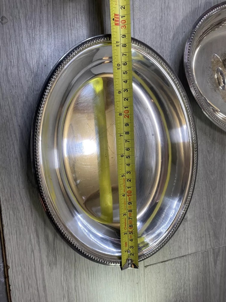 Victorian walker & hall silver Plated Serving Dish with Lid sheffield