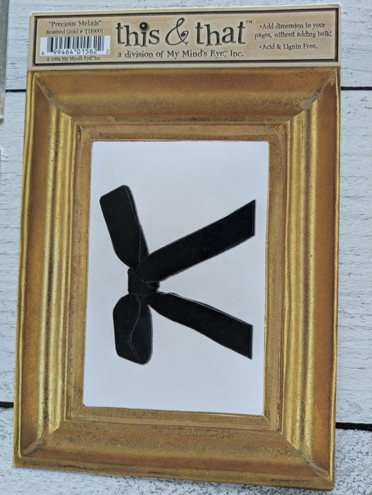This & That Tags and Things Paper Frames Mind`s Eye Inc. Lot