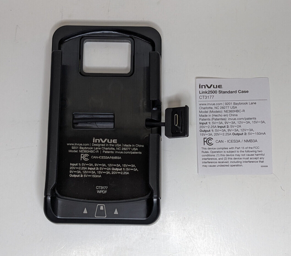 InVue CT3177 Link 2500 Standard Case Black