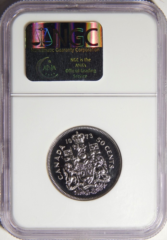 Canada 1973 50 Cents NGC PL-68