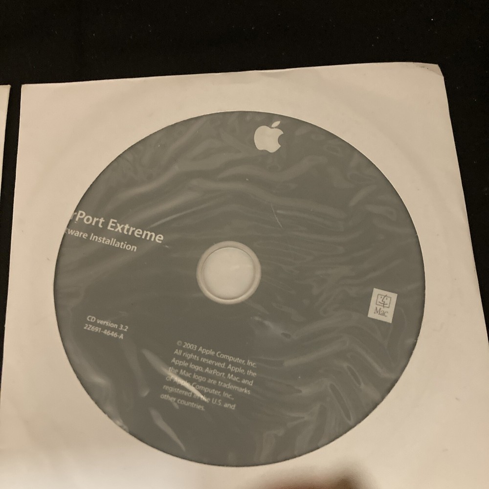 iMac 2003 System Restore Disks 4