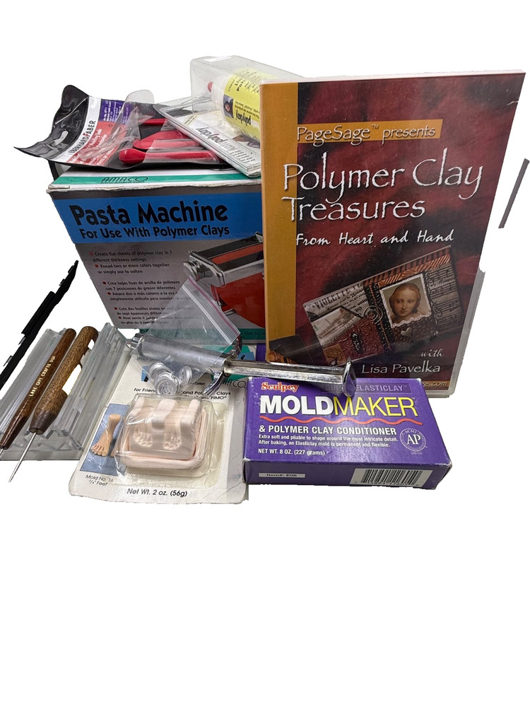 Polymer Clay Starter Kit-Bulk Lot
