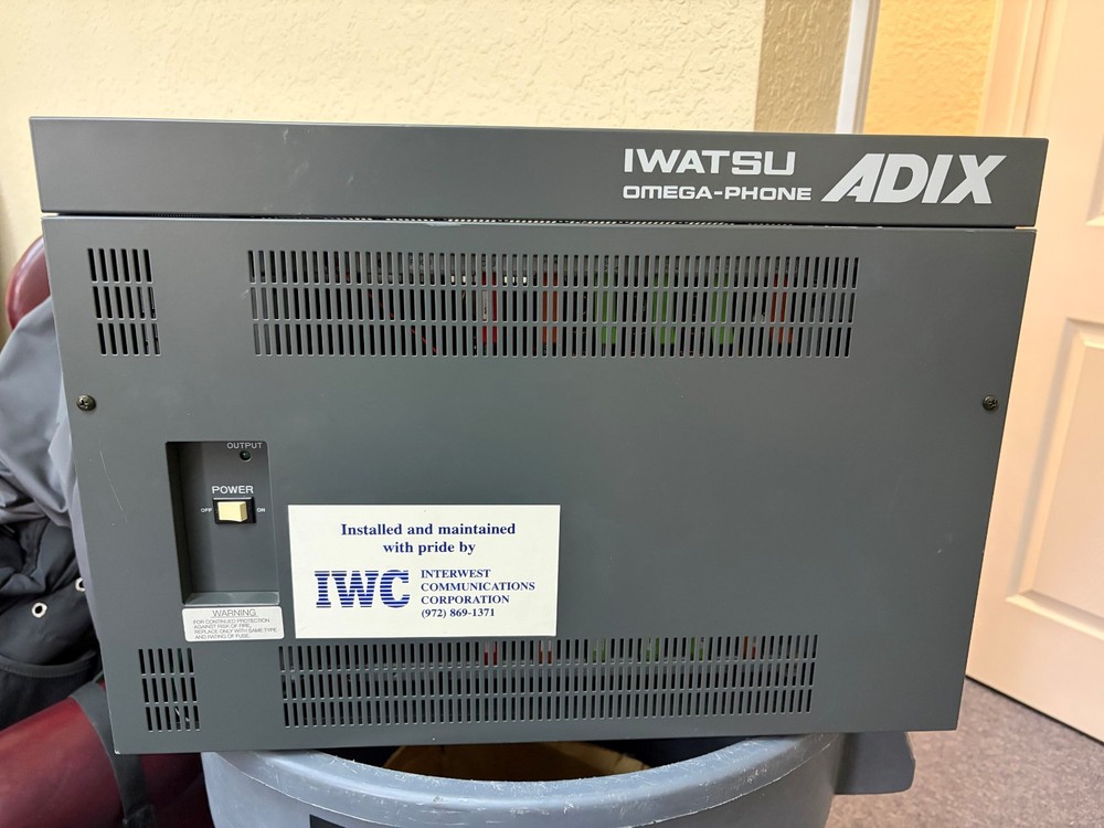 Iwatsu Omega-Phone Adix Phone System