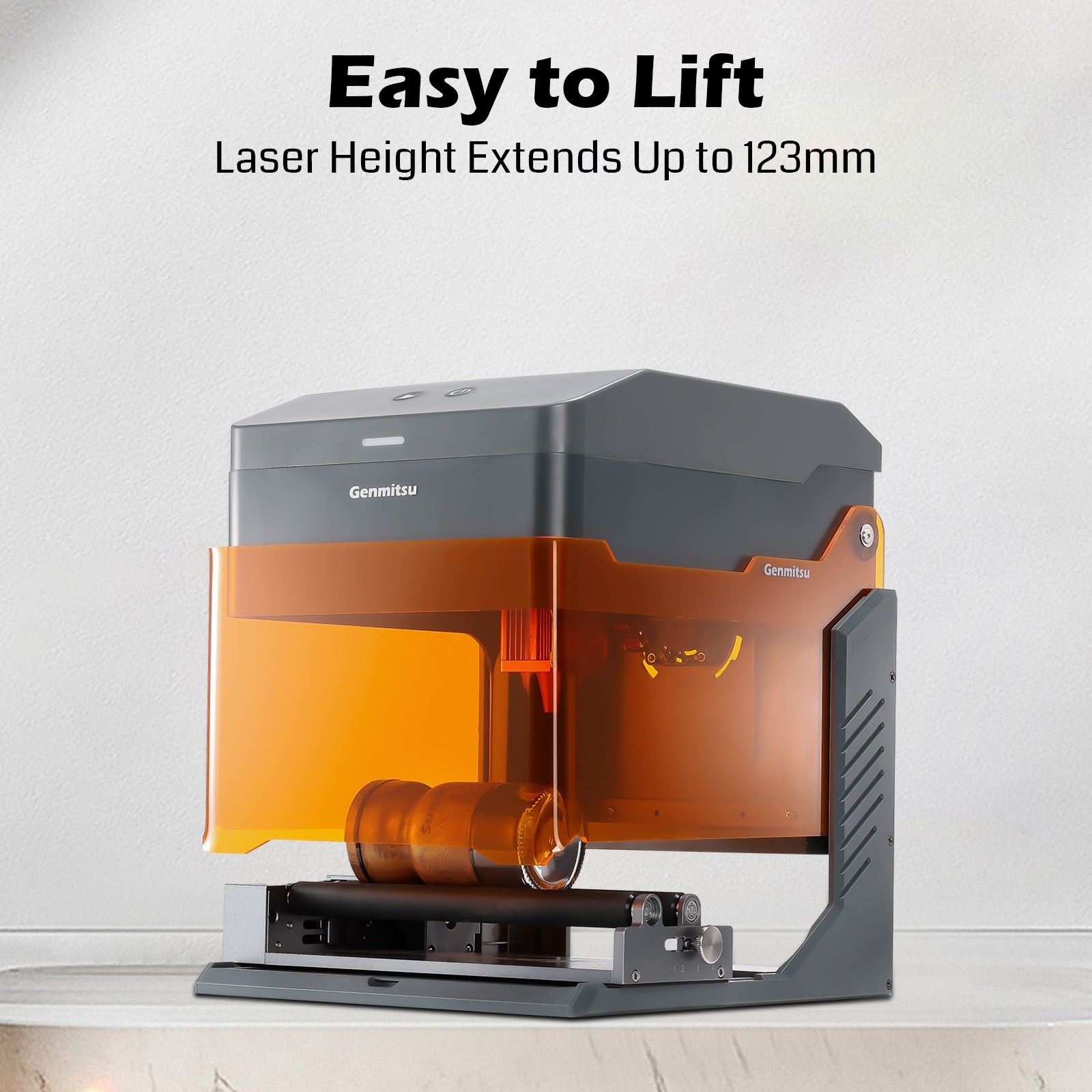 Genmitsu Kiosk Laser Engraver, 10W Power, Light Weight & Portable, APP control