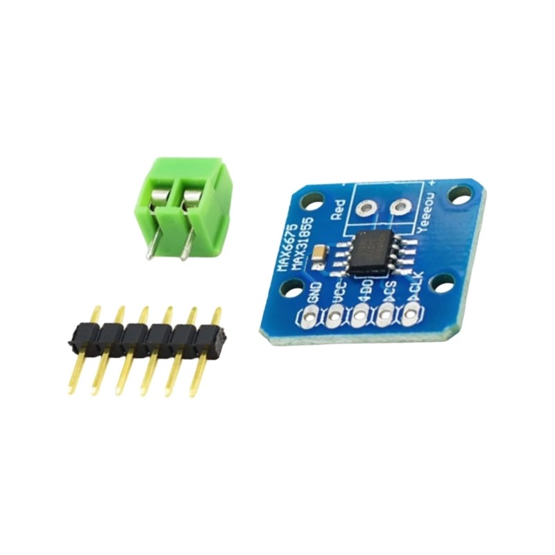 SIP Thermocouple Module MAX6675 MAX3185 Precise for Microcontroller Projects