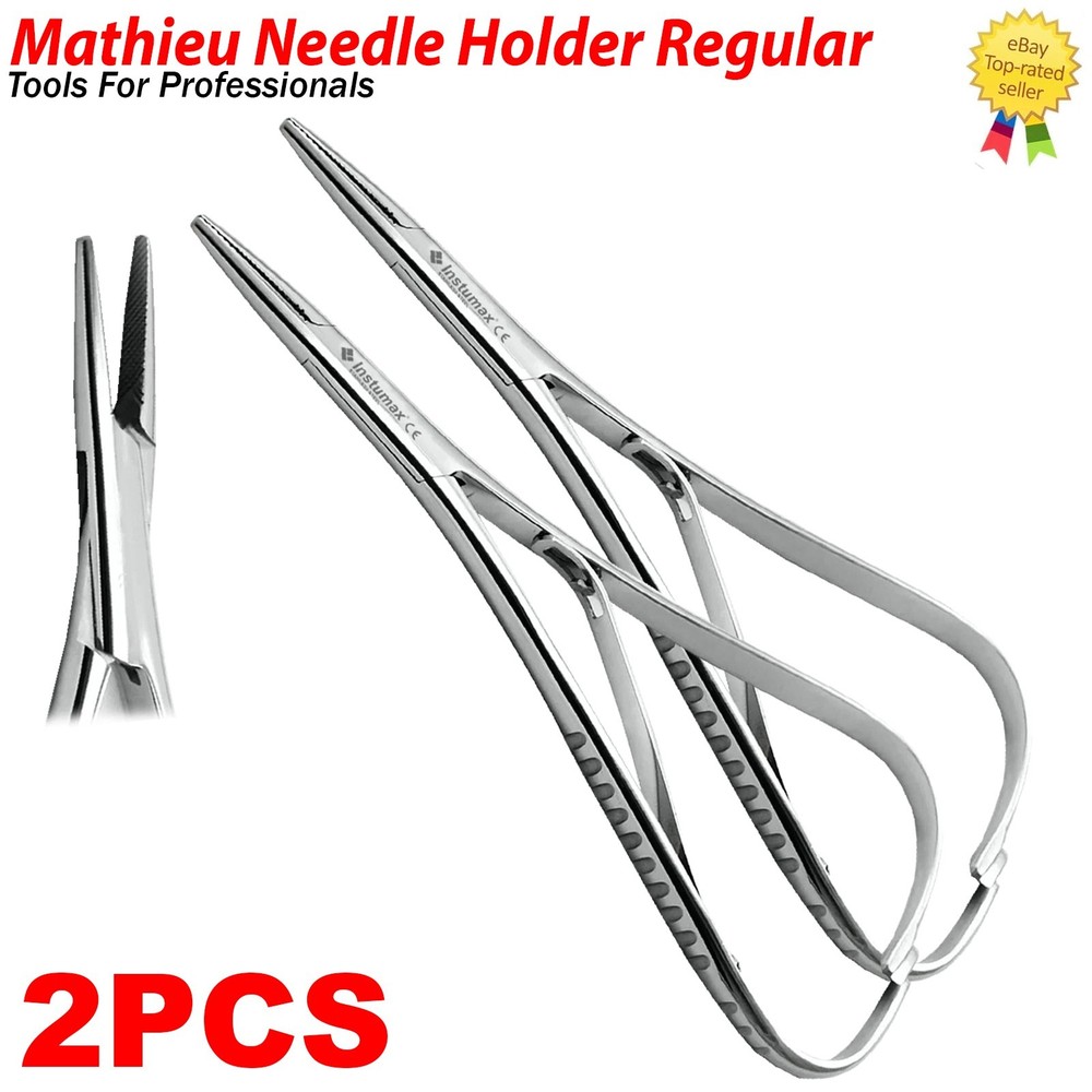 Premium Mathieu Needle Holder Regular Surgical Suturing Instrument CE