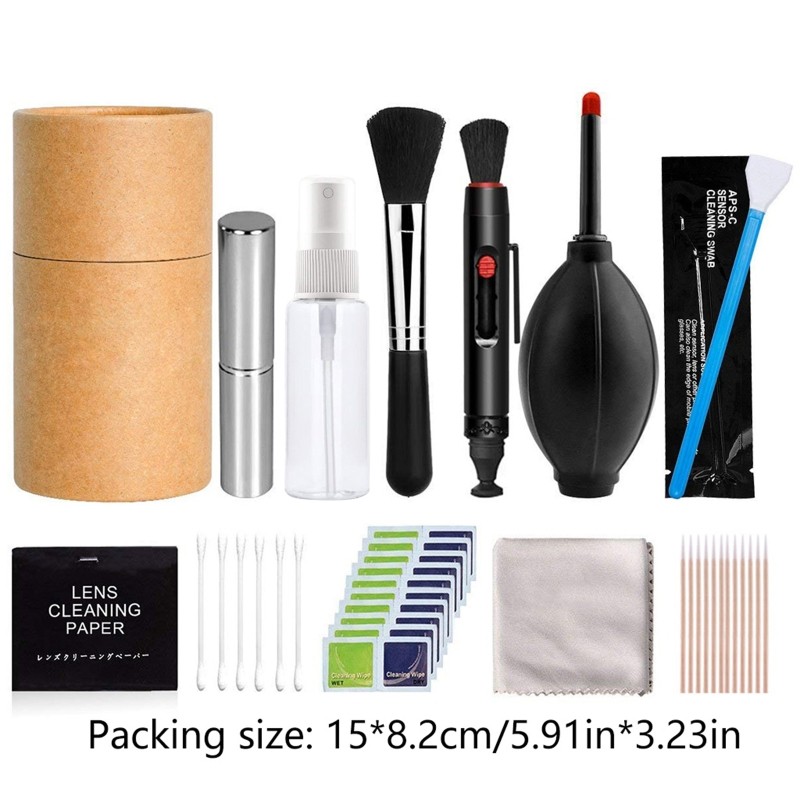 11Pcs Universal Digital Camera Sensor Cleaning Kit DSLR Lens Camera Cleaner Set