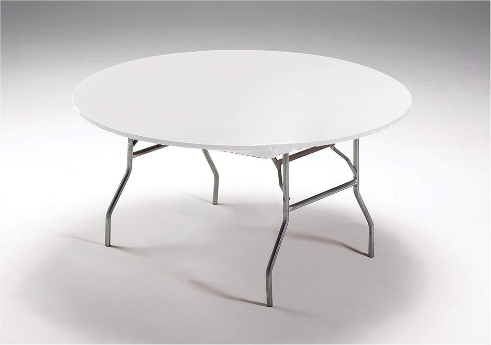 tay Put Tablecovers White, 60", 3 Count