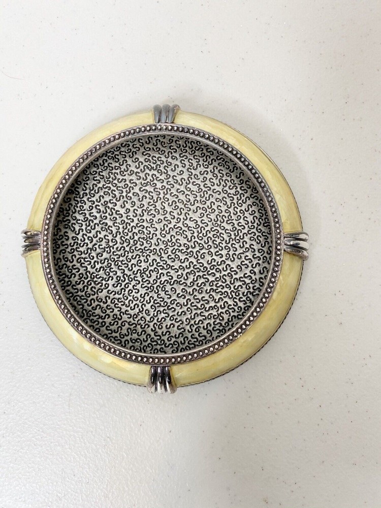 Vintage Lunt Coasters Pewter Unique Barware