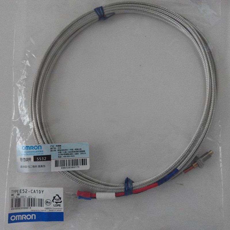 1pcs OMRON Temperature Sensor E52-CA1DY M6 2M E52A8154R