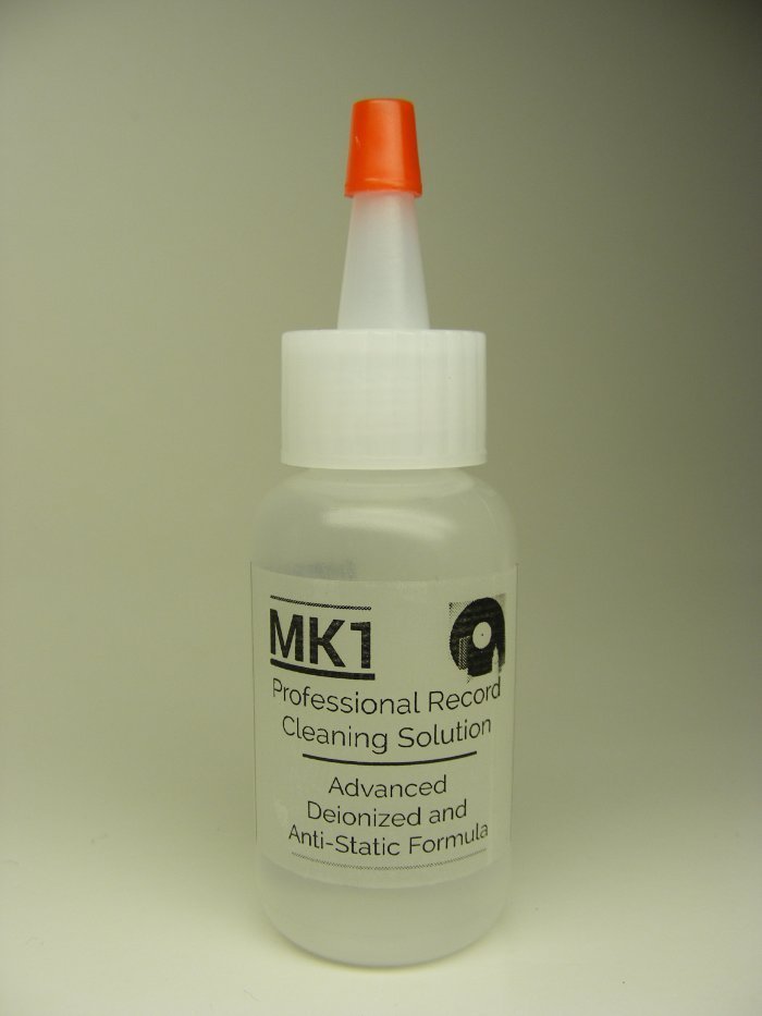RECORD CLEANER SOLUTION CLEANING FLUID MK1 PROFESSIONAL 1 OZ ANTI STATIC STAT