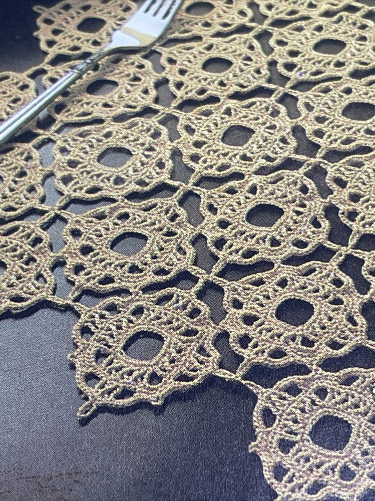 Set For The Table Placemats Simple Motifs Marshall Cavendish Crochet Pattern