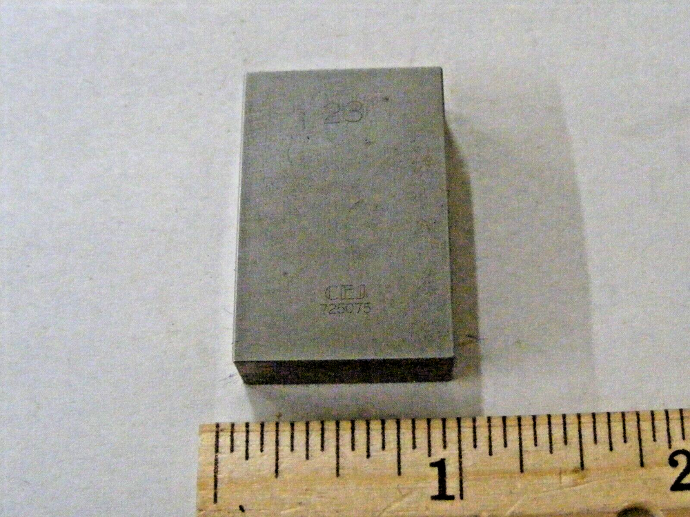 C.E. Johansson Gage Block Single 23mm (a31)